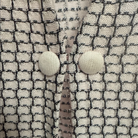 Ming Wang Textured Knit Cardigan Sweater Jacket Blazer Notch Collar Sz 2x - Picture 7 of 7